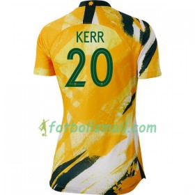 Australien Fotbollströjor Sam Kerr 20 Hemma tröja Dam VM 2019 Kortärmad